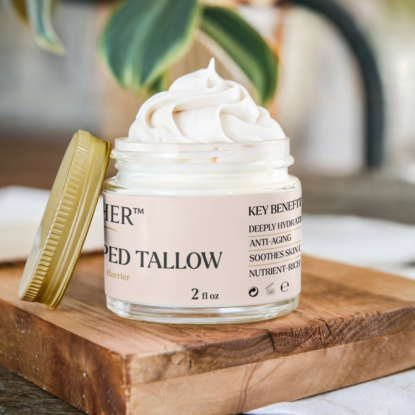 Whipped Tallow-Skin Recovery + Barrier Repair Balm