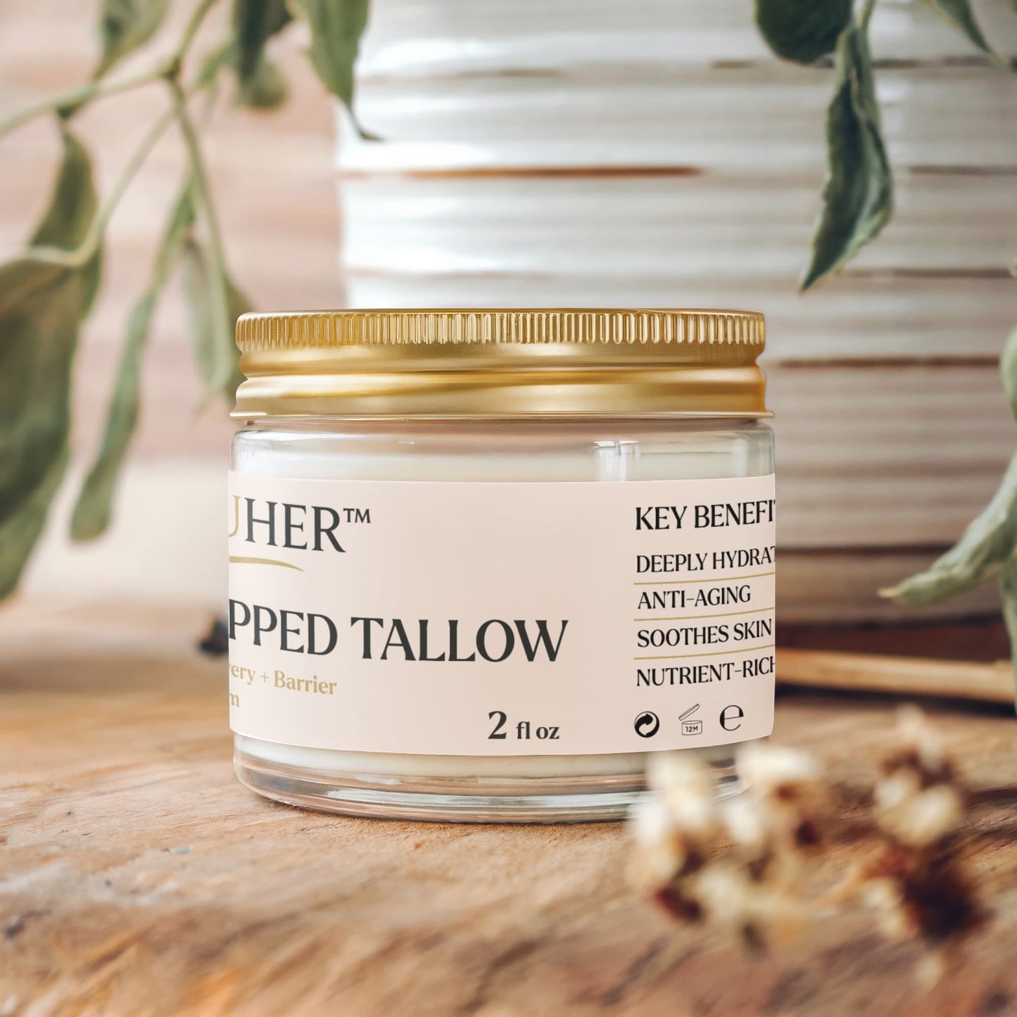 Whipped Tallow-Skin Recovery + Barrier Repair Balm