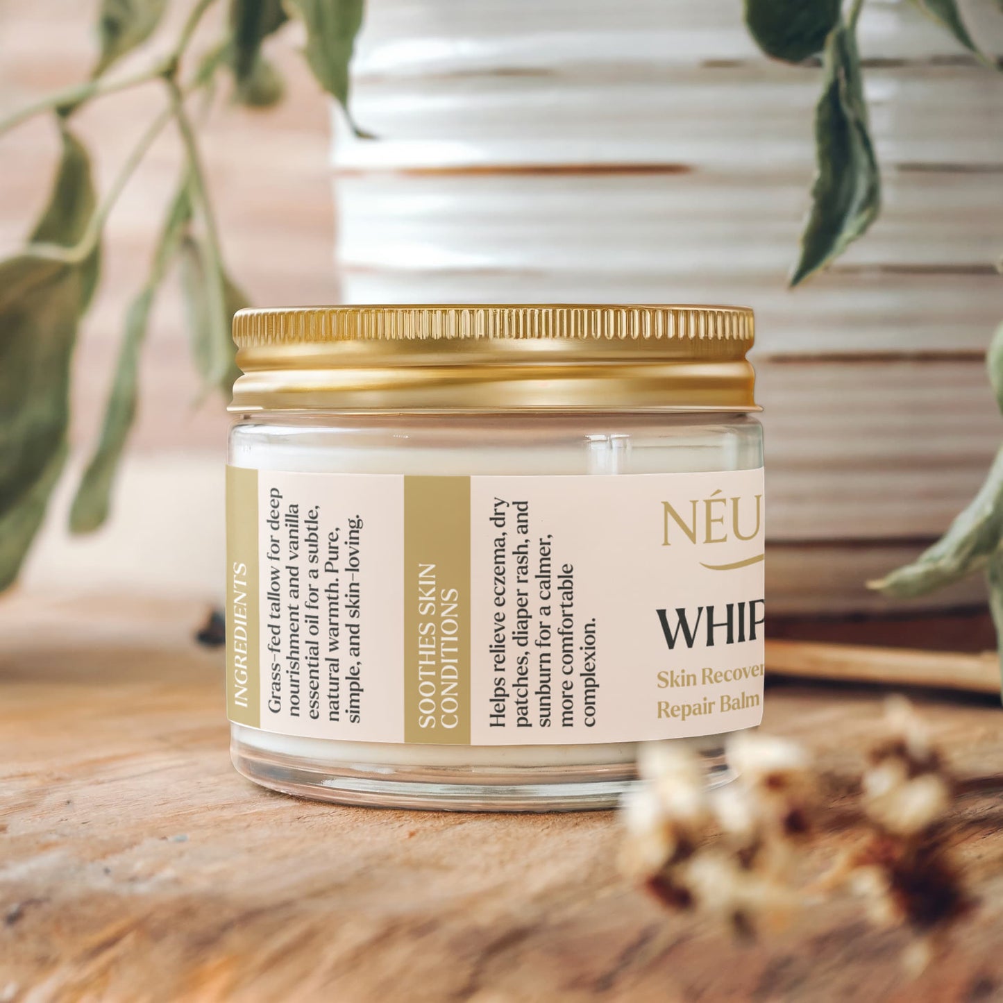 Whipped Tallow-Skin Recovery + Barrier Repair Balm