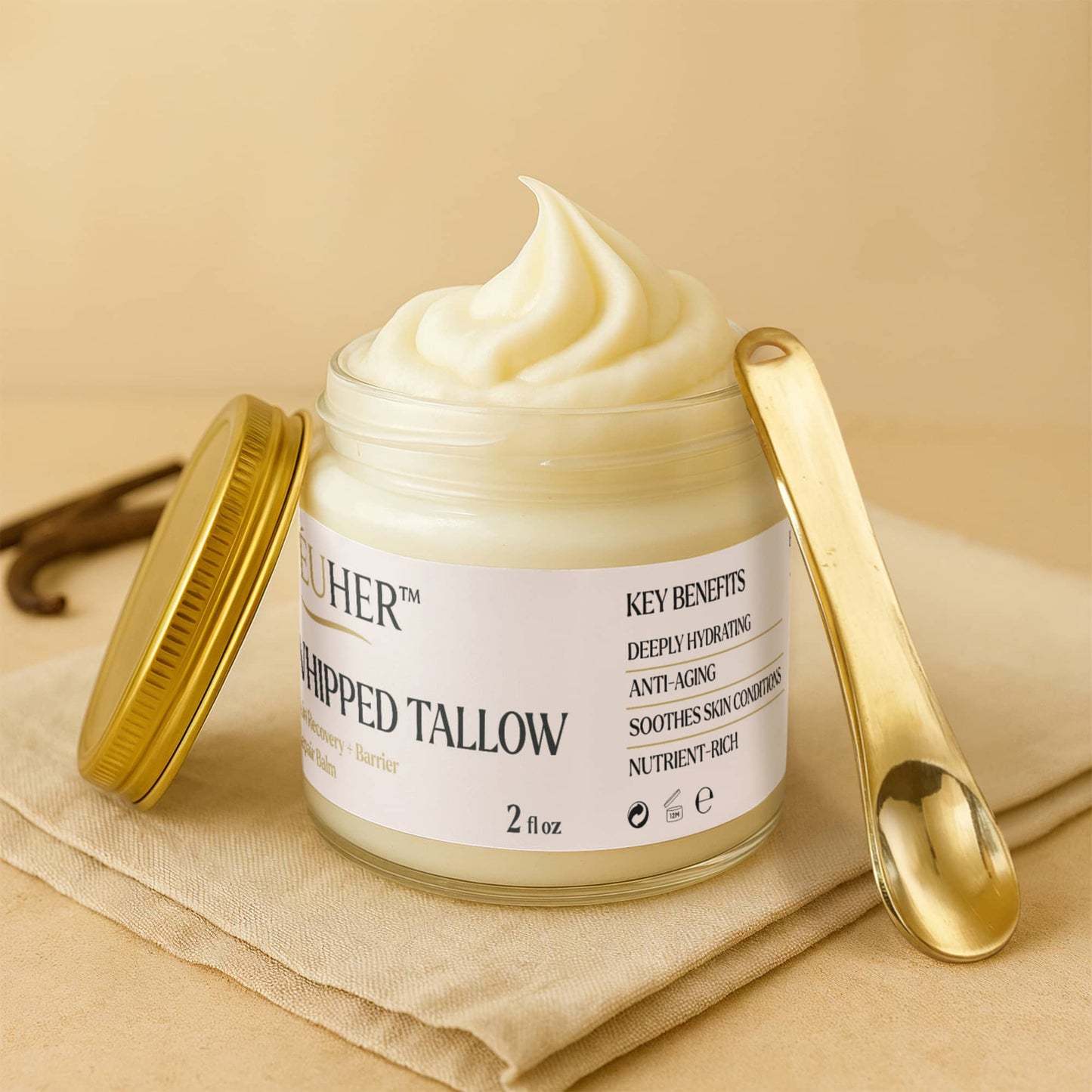 Whipped Tallow-Skin Recovery + Barrier Repair Balm