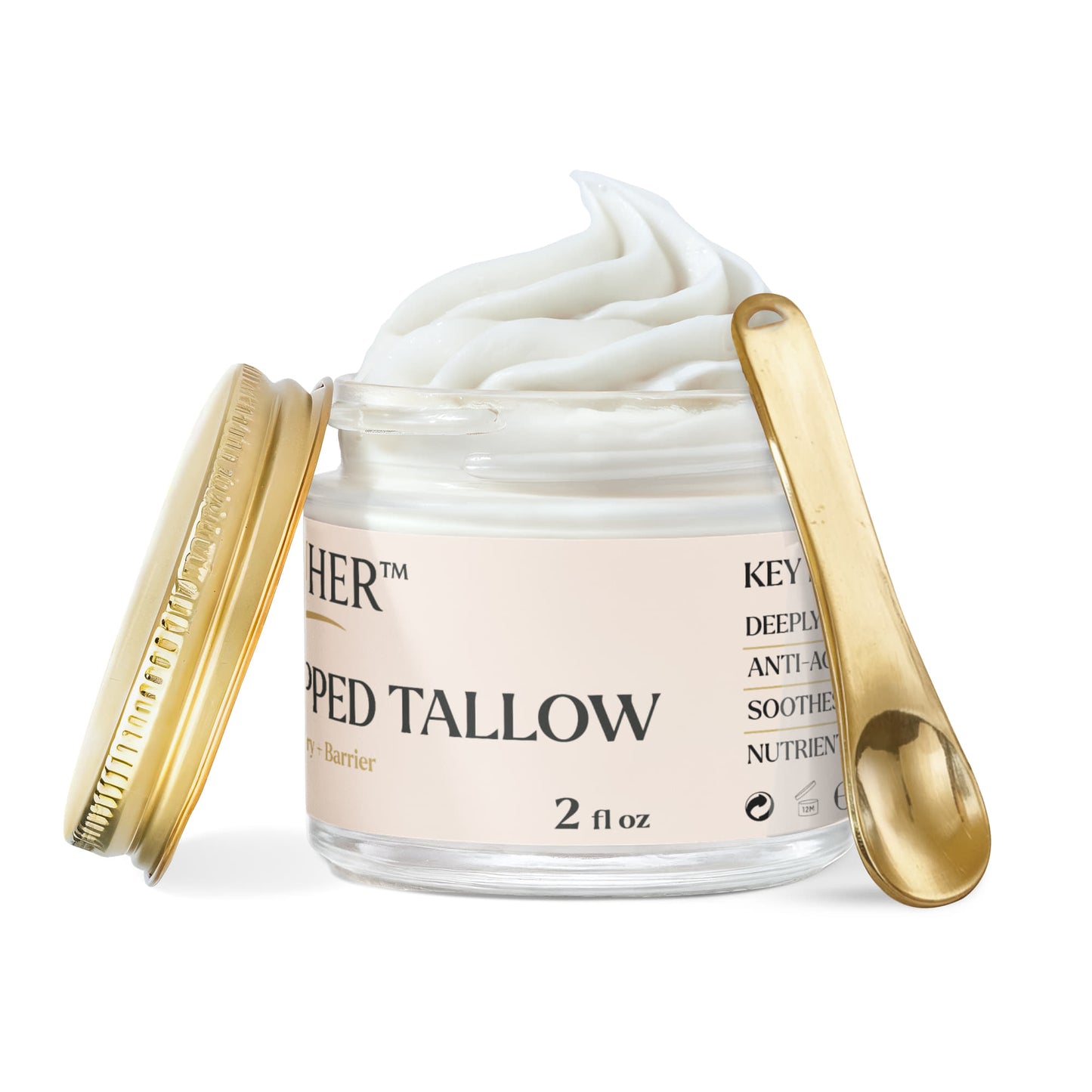 Whipped Tallow-Skin Recovery + Barrier Repair Balm